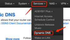 Openwrt DDNS configuration 1